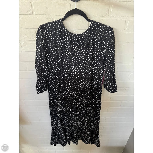 Dress Casual Midi By Beachlunchlounge In Black & White, Size: S