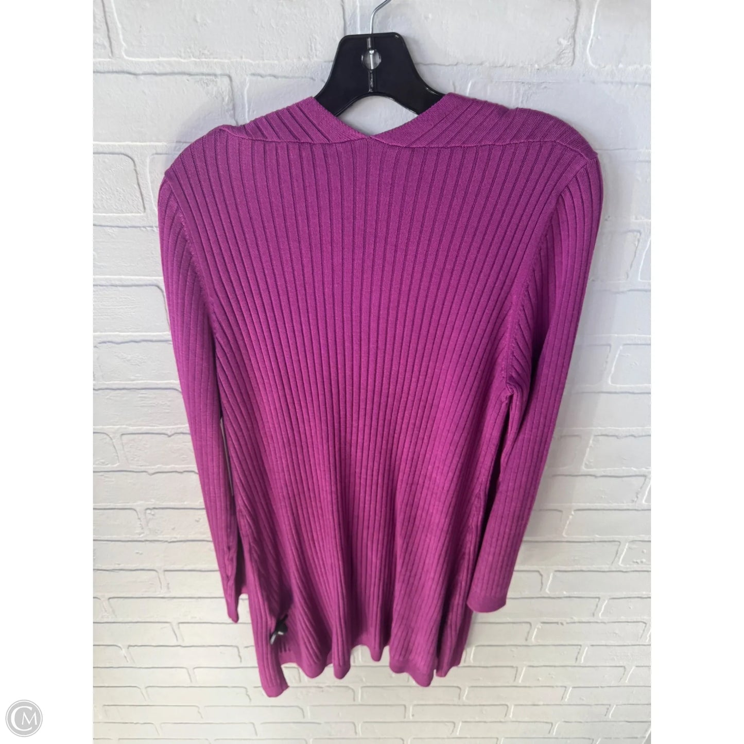 Sweater Cardigan By Soft Surroundings In Purple, Size: S