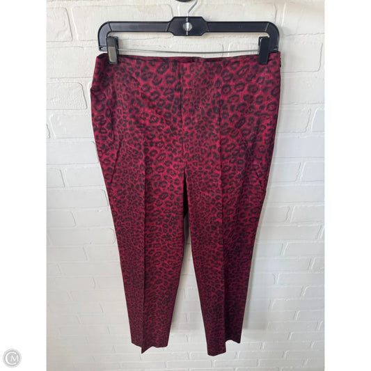 Pants Dress By Talbots In Black & Red, Size: 4