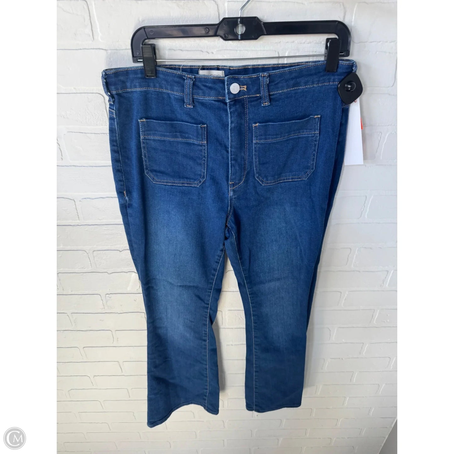 Jeans Boot Cut By Pilcro In Blue Denim, Size: 10