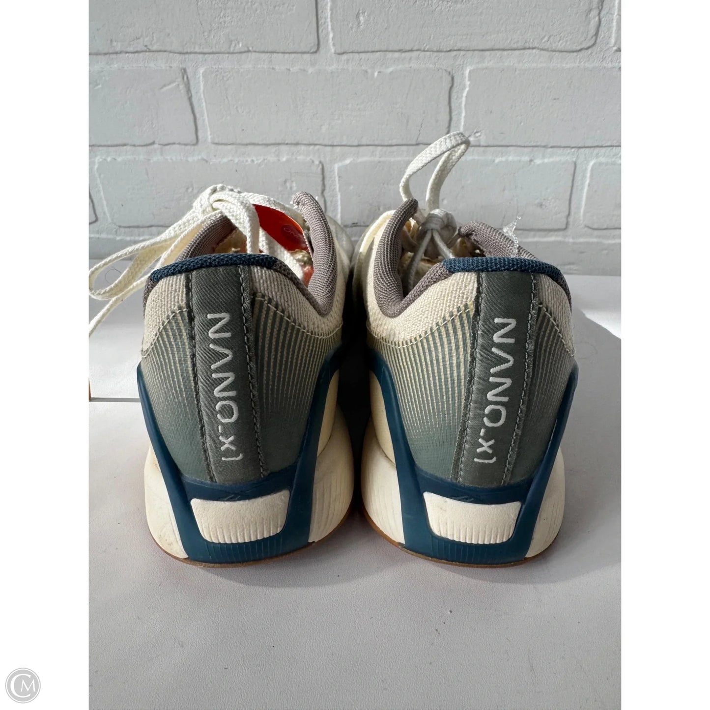 Shoes Athletic By Reebok In Blue & Tan, Size: 7.5
