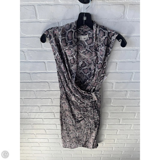 Dress Designer By All Saints In Snakeskin Print, Size: Xs