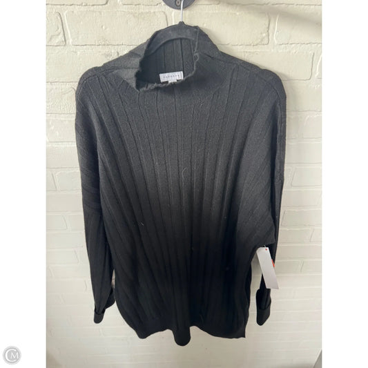 Dress Sweater By Top Shop In Black, Size: M