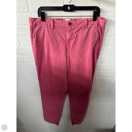 Pants Chinos & Khakis By Gap In Pink, Size: 14l