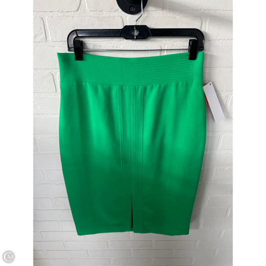 Skirt Midi By Ann Taylor In Green, Size: 8