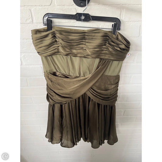 Dress Party Short By Asos In Green, Size: L