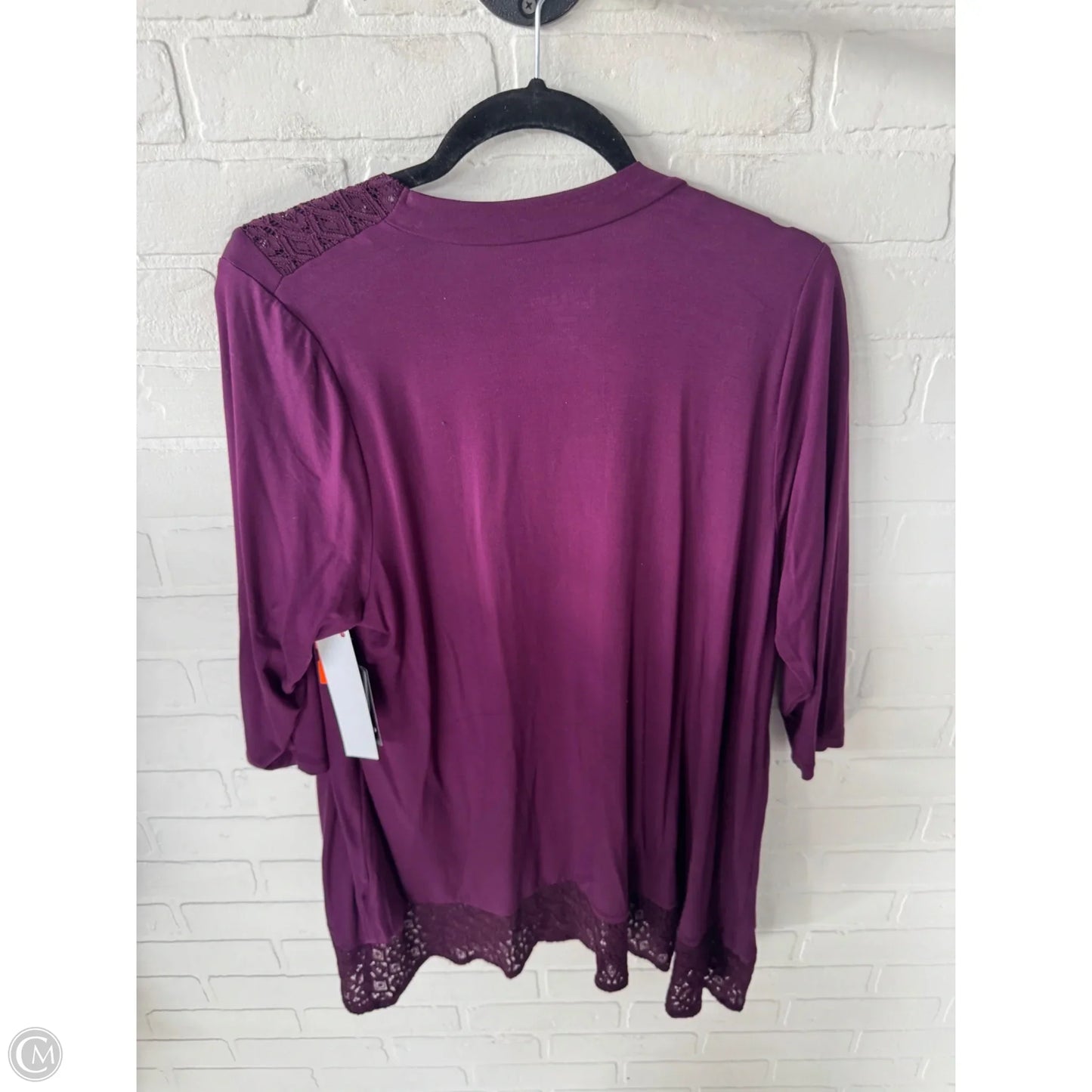 Cardigan By Torrid In Purple, Size: L