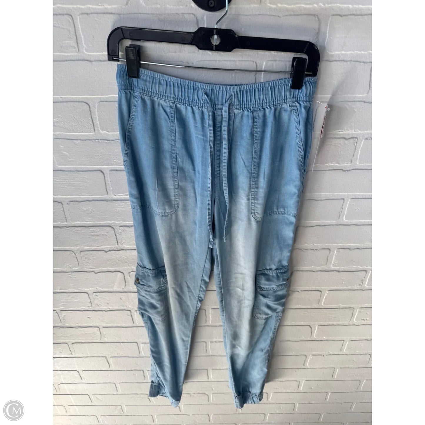 Pants Joggers By C And C In Blue Denim, Size: 0