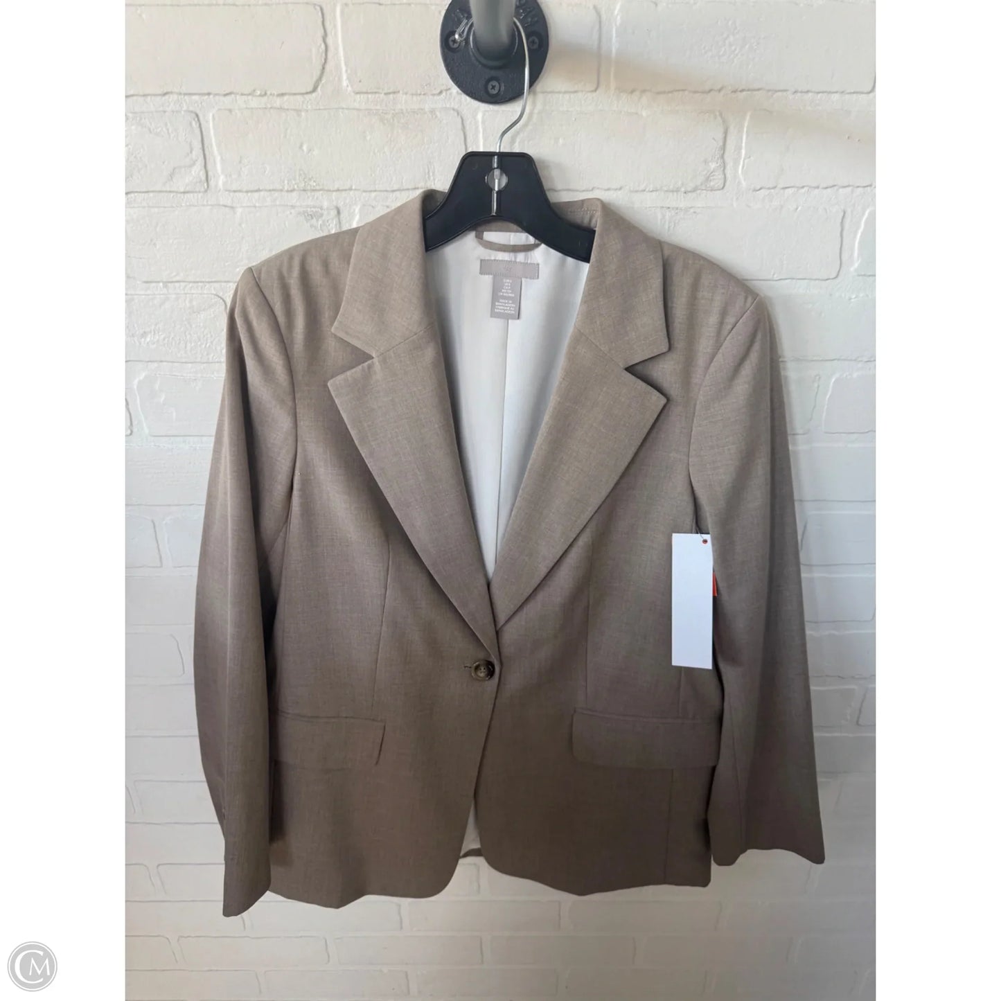 Blazer By H&m In Tan, Size: S