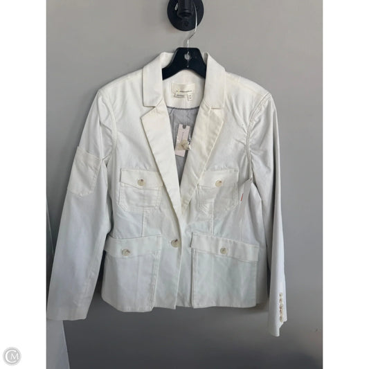 Blazer By Anthropologie In White, Size: M