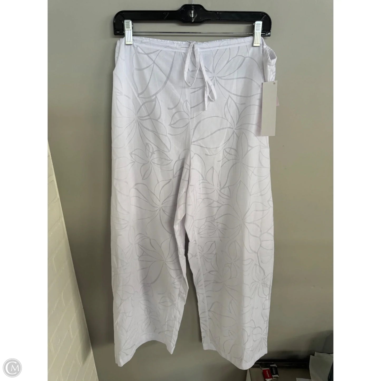Pajama Pants By Alfani In White, Size: Xl