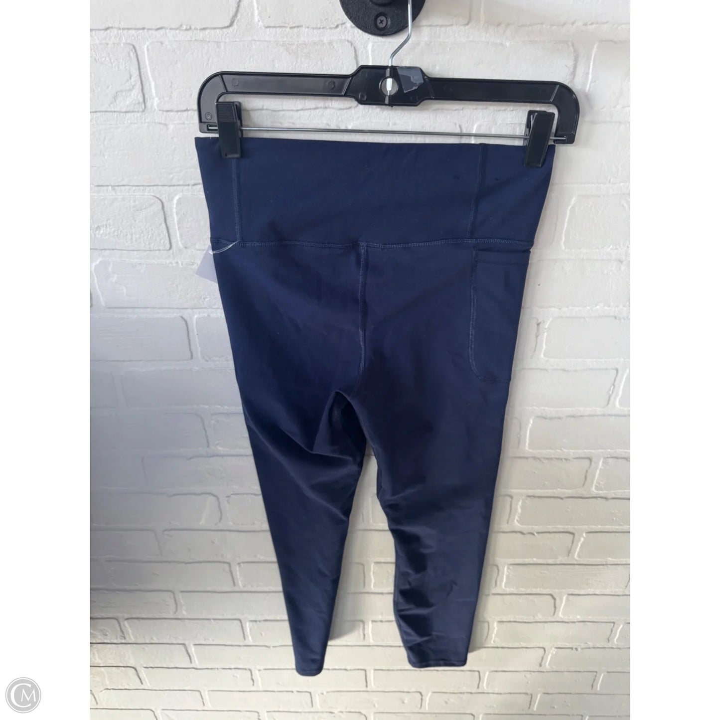 Athletic Leggings By Under Armour In Blue, Size: 8