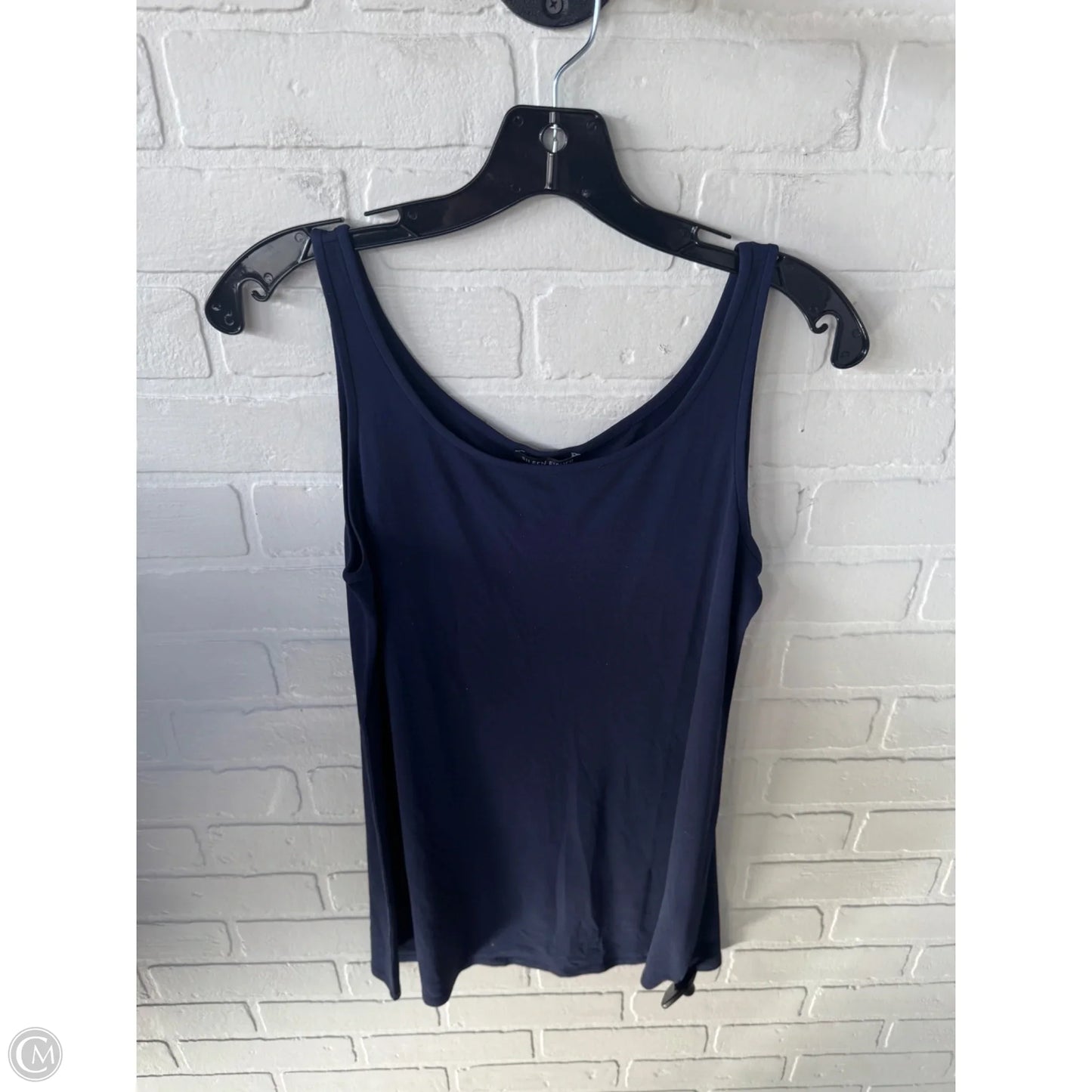 Top Sleeveless Basic By Eileen Fisher In Blue, Size: Xs