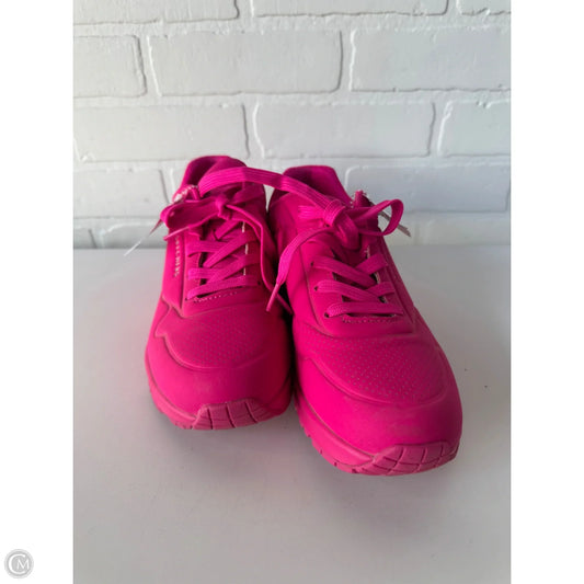 Shoes Athletic By Skechers In Pink, Size: 8