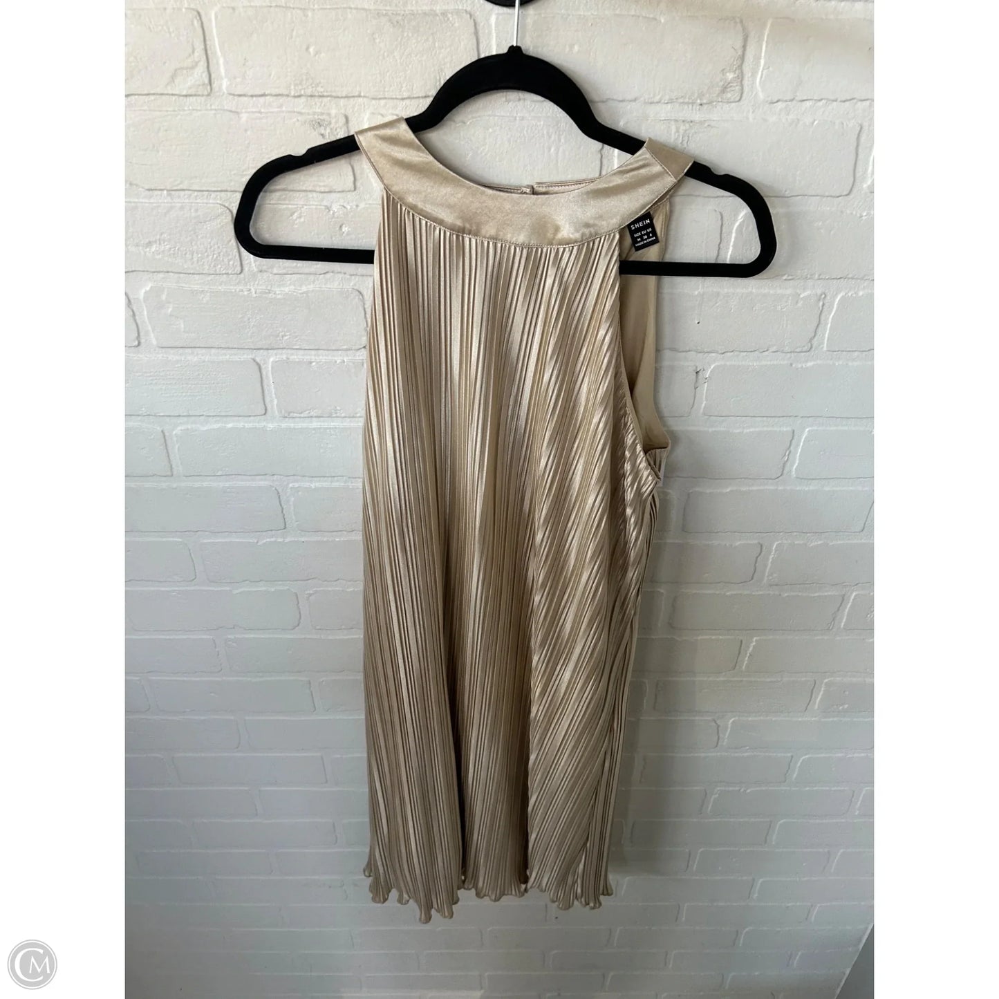 Dress Party Short By Shein In Gold, Size: S