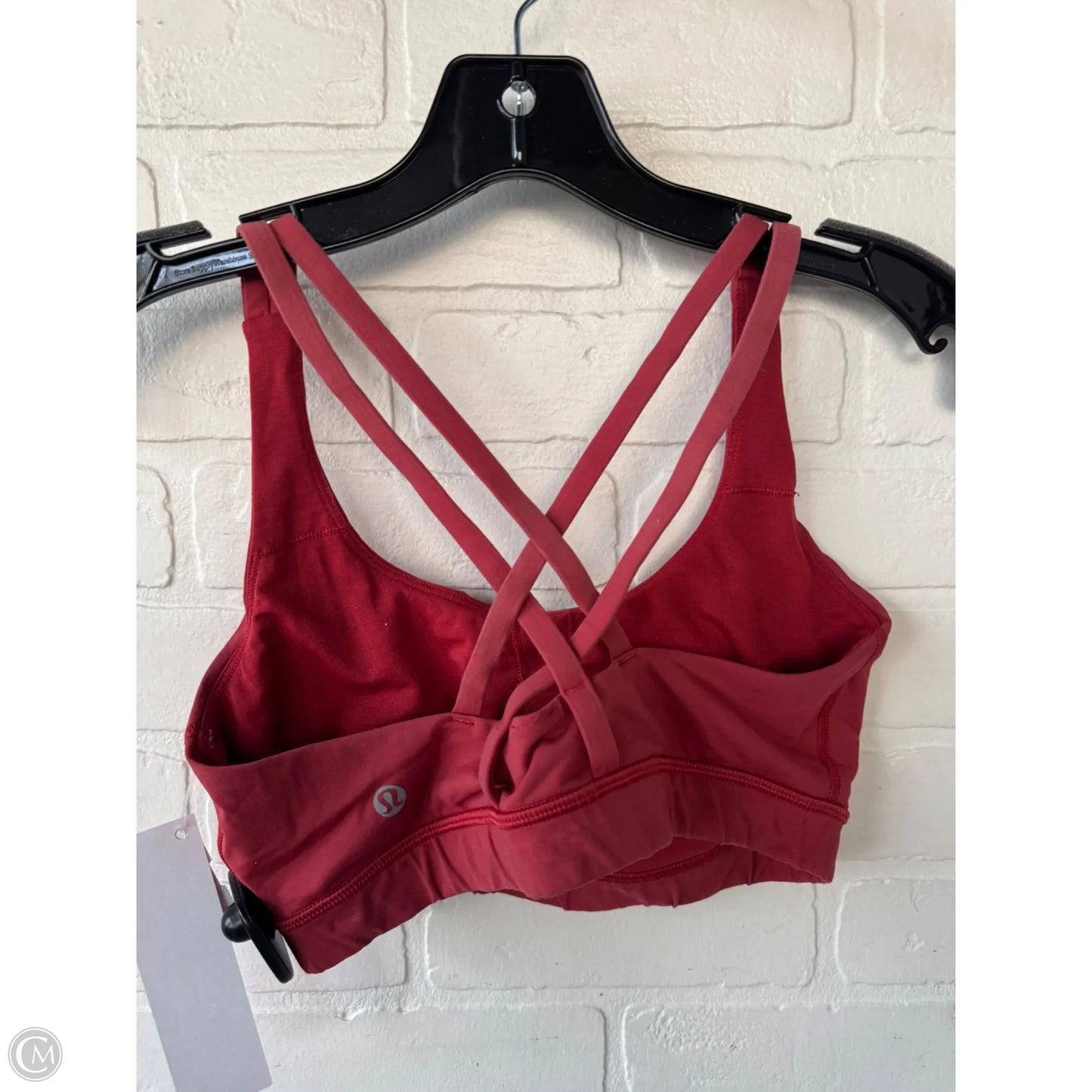 Athletic Bra By Lululemon In Red, Size: S