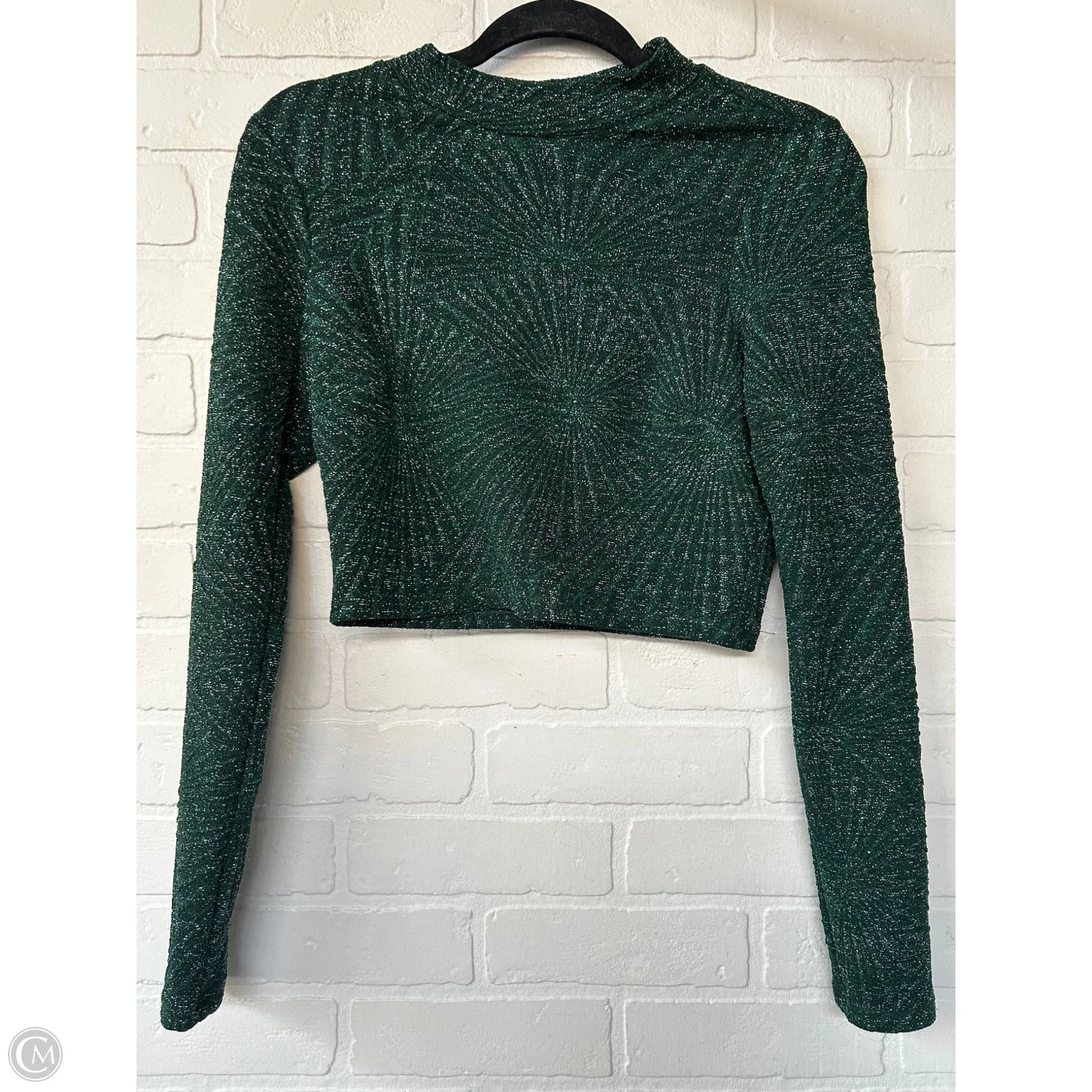Top Long Sleeve By Speechless In Green, Size: S