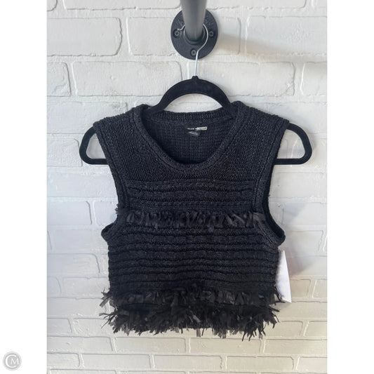 Vest Sweater By Club Monaco In Black, Size: M