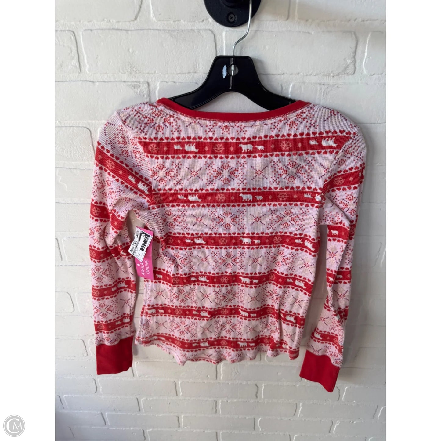 Pajamas 2pc By Victorias Secret In Pink & Red, Size: Xs