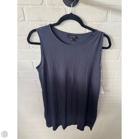 Tunic Sleeveless By J. Jill In Blue, Size: Mp