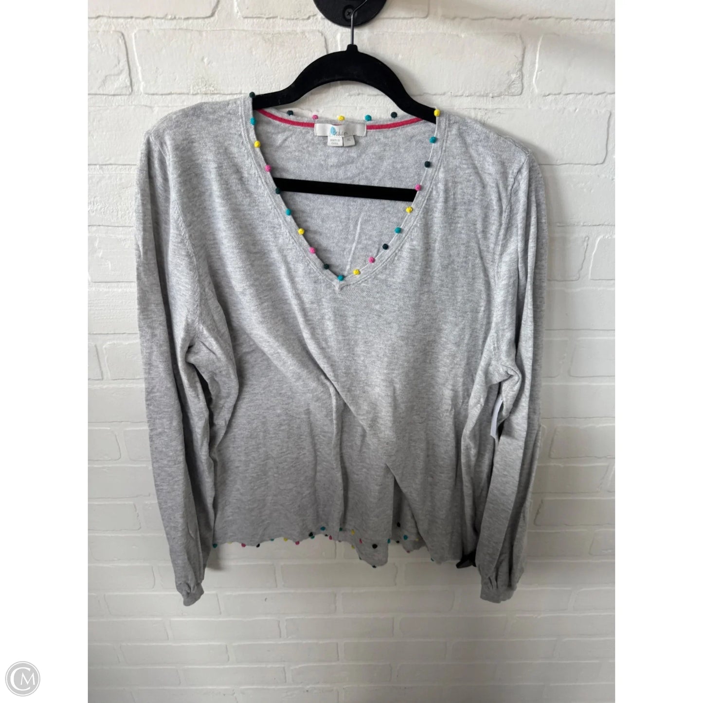 Sweater By Boden In Grey, Size: Xl