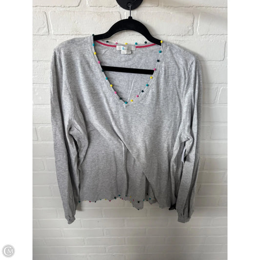 Sweater By Boden In Grey, Size: Xl