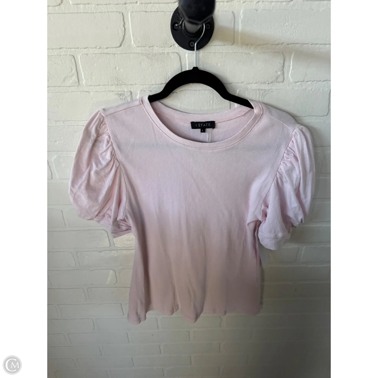 Top Short Sleeve By 1.state In Pink, Size: L