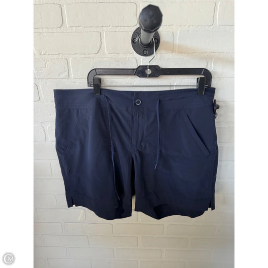 Athletic Shorts By Athleta In Blue, Size: 14