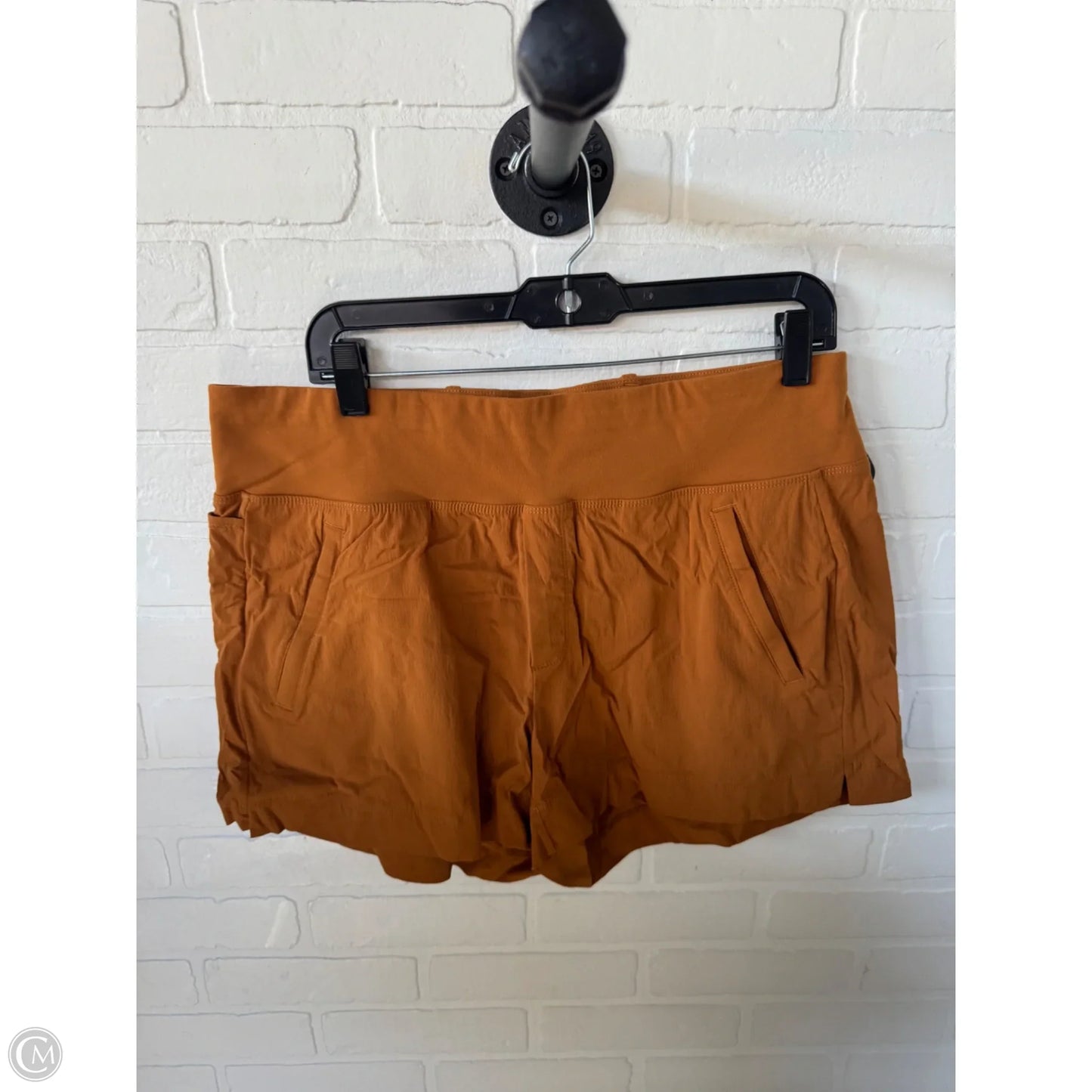 Athletic Shorts By Athleta In Orange, Size: 14