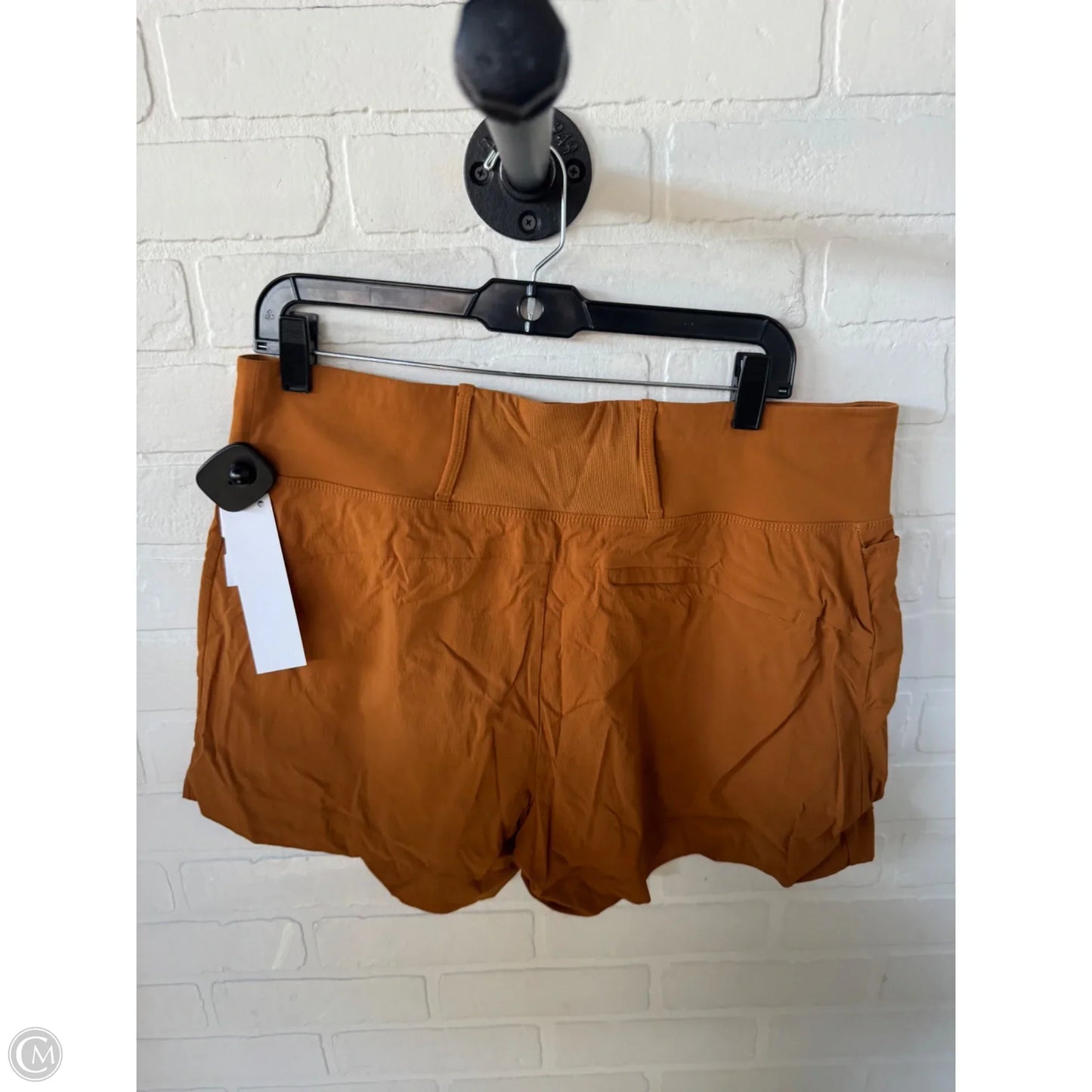 Athletic Shorts By Athleta In Orange, Size: 14