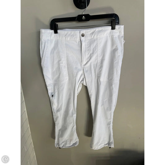 Capris By Columbia In White, Size: 12