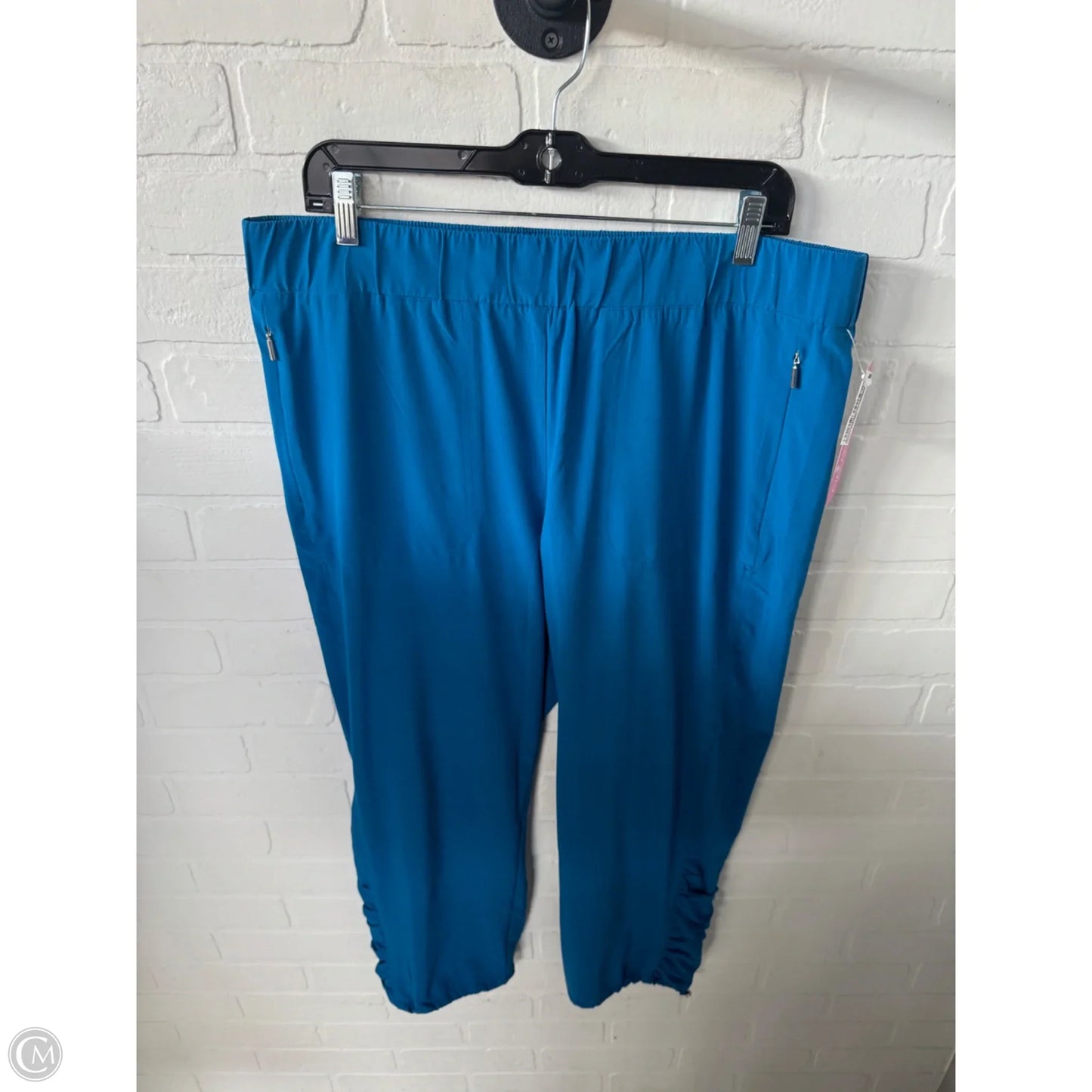 Pants Cropped By Zenergy By Chicos In Blue, Size: 12