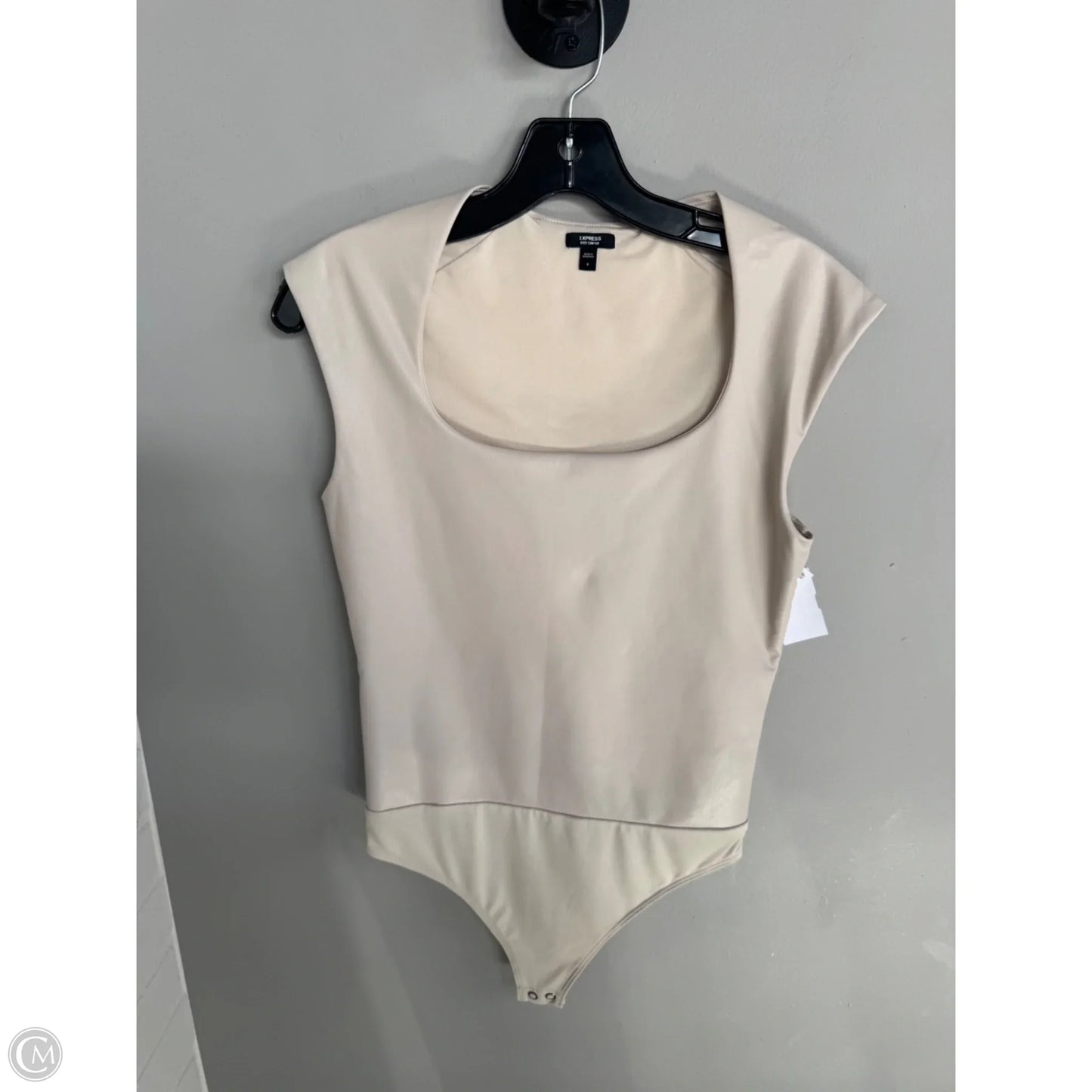 Bodysuit By Express In Cream, Size: S