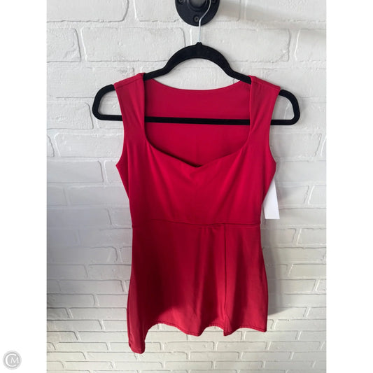 Athletic Dress By Clothes Mentor In Red, Size: M