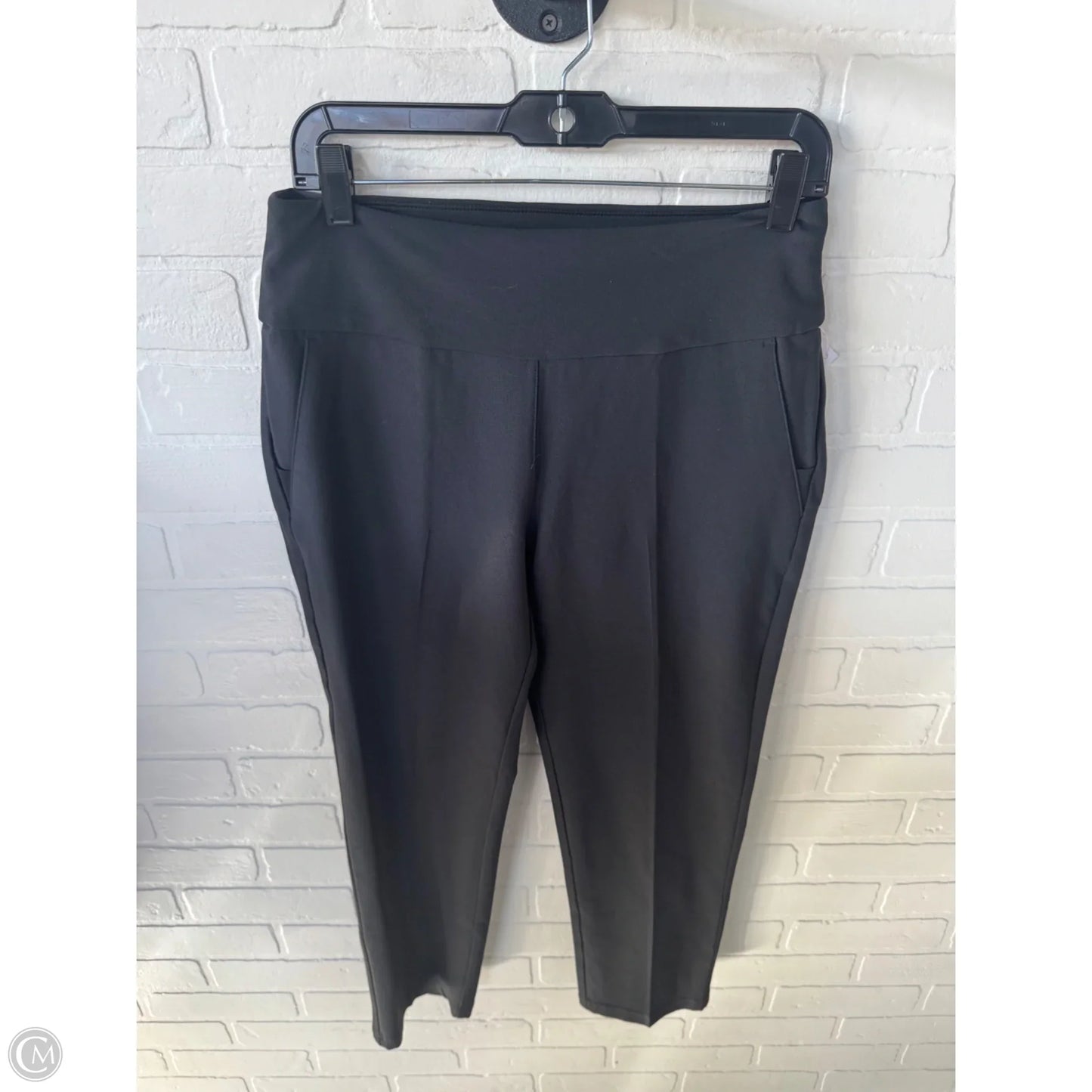 Athletic Pants By Adidas In Black, Size: 8