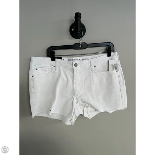 Shorts By Gap In White Denim, Size: 12