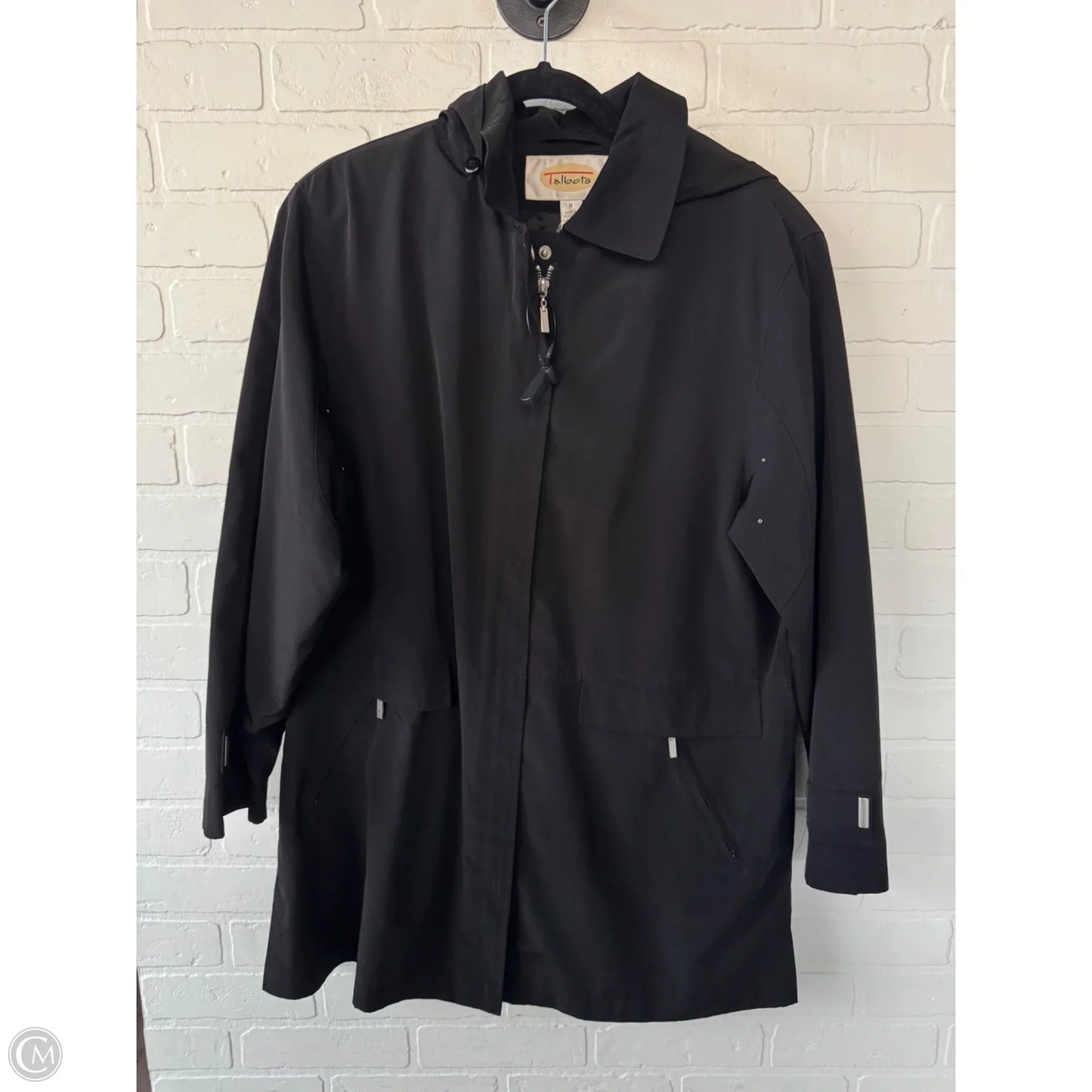 Coat Other By Talbots In Black, Size: M