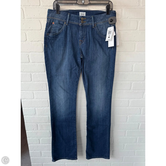 Jeans Boot Cut By Hudson In Blue Denim, Size: 10