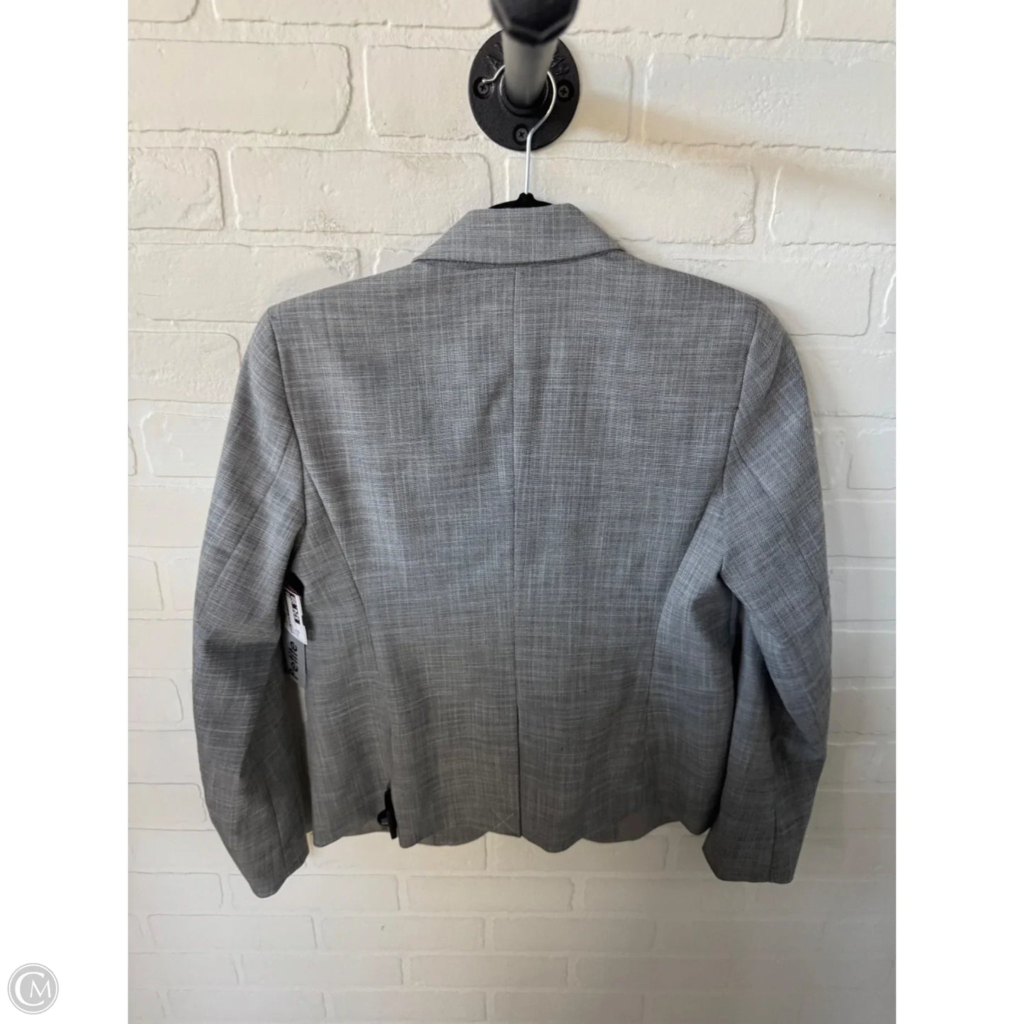 Blazer By Ann Taylor In Grey, Size: Sp