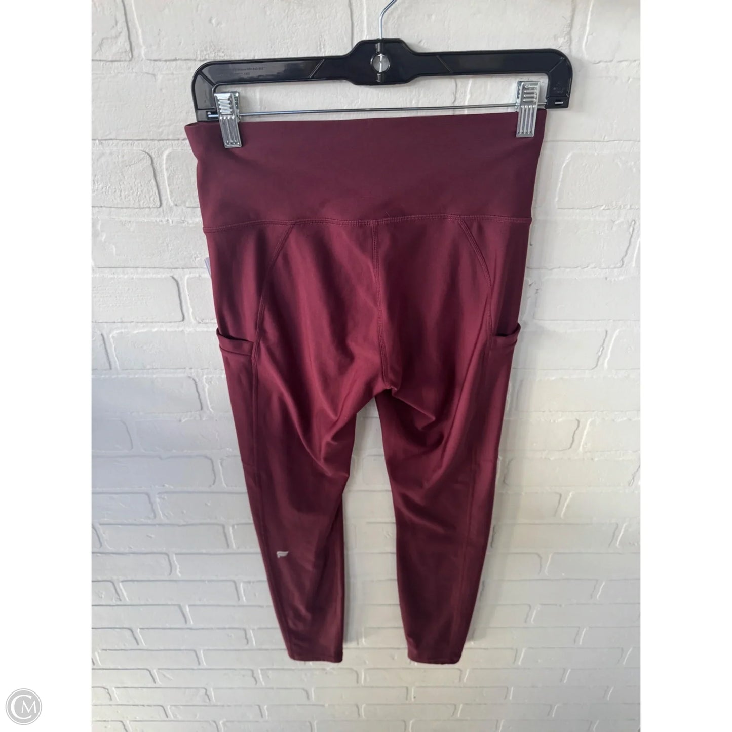 Athletic Leggings By Fabletics In Red, Size: 4
