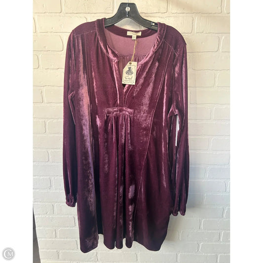 Dress Casual Short By Easel In Purple, Size: L