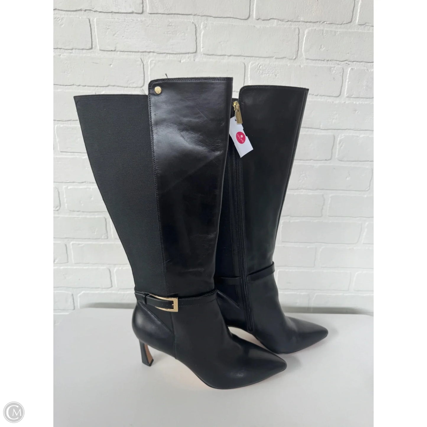 Boots Knee Heels By Vince Camuto In Black, Size: 11