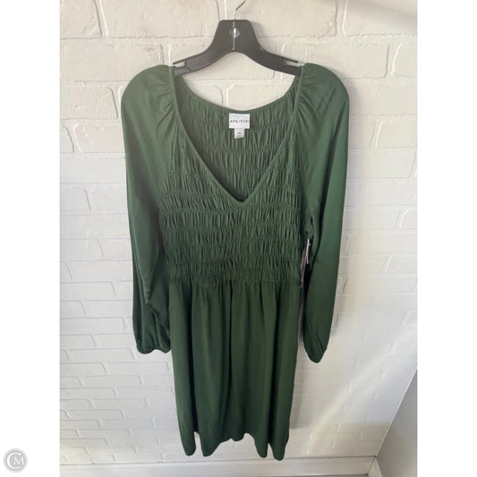 Dress Casual Maxi By Ava & Viv In Green, Size: Xxl