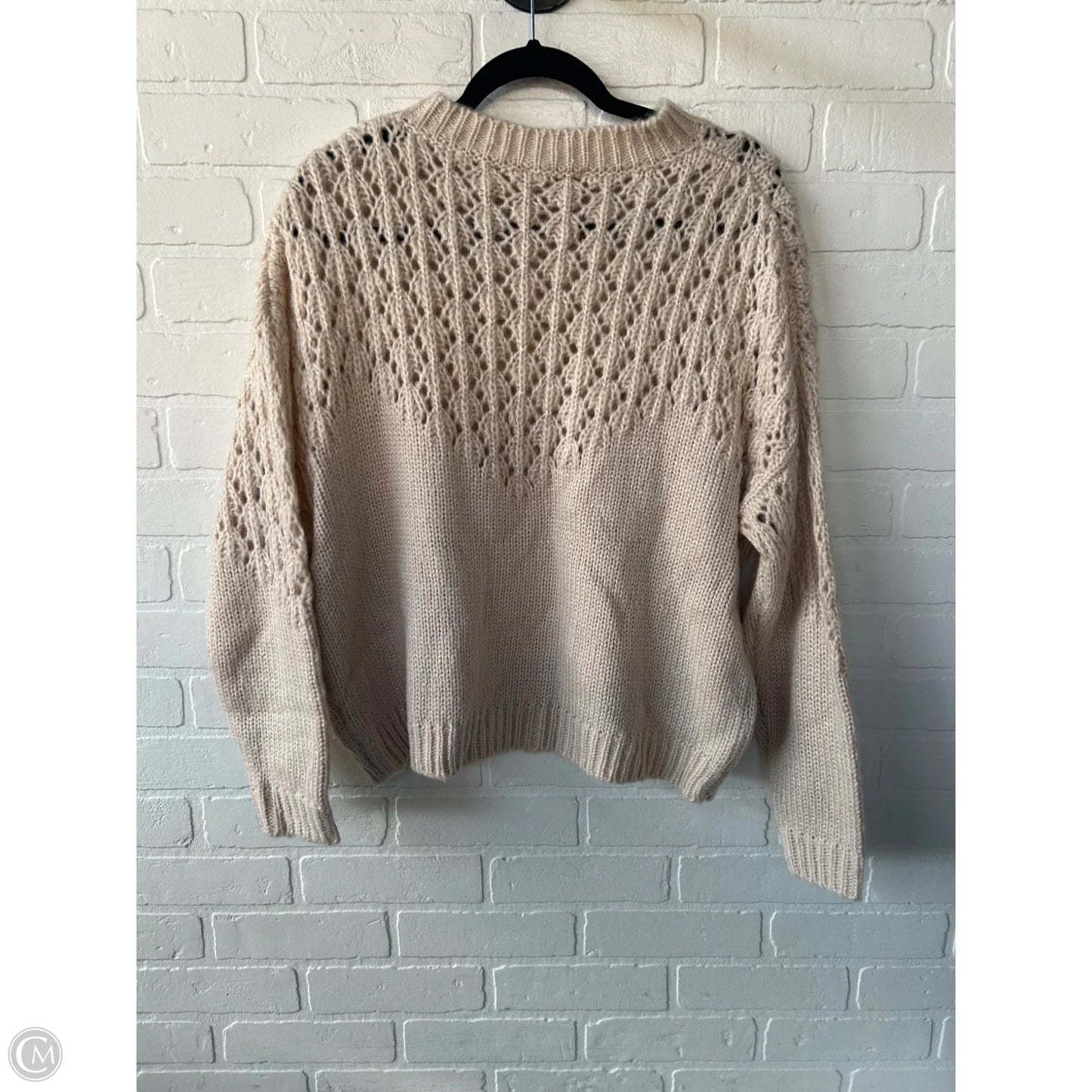 Sweater By Lush In Tan, Size: S