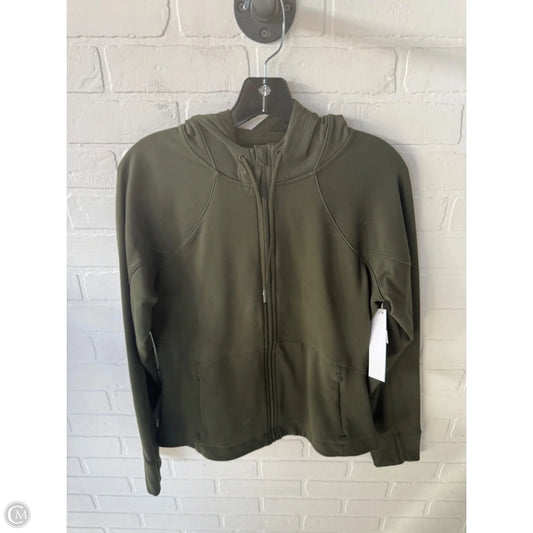 Athletic Sweatshirt Hoodie By Athleta In Green, Size: M