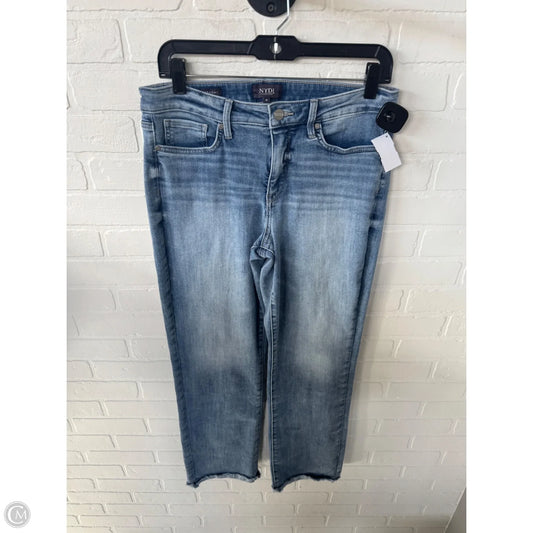 Jeans Straight By Not Your Daughters Jeans In Blue Denim, Size: 8
