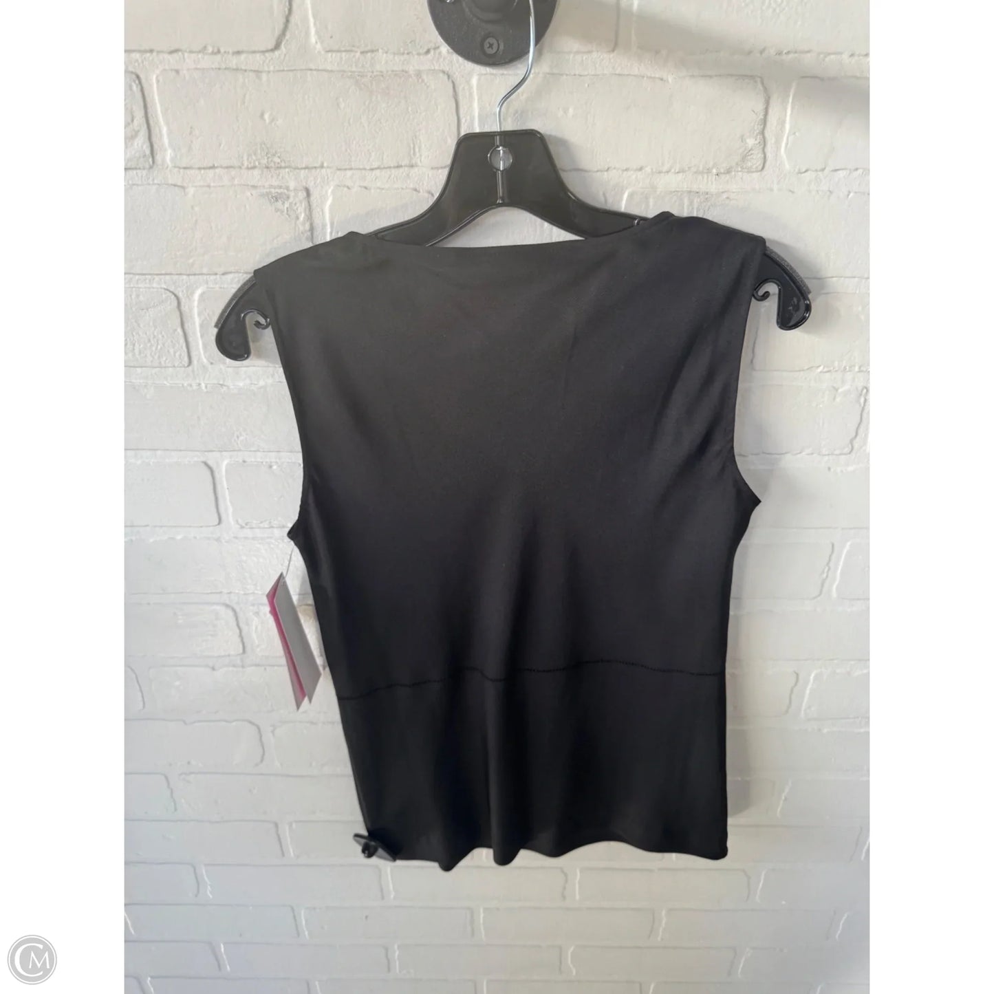 Top Sleeveless Designer By Diane Von Furstenberg In Black, Size: S
