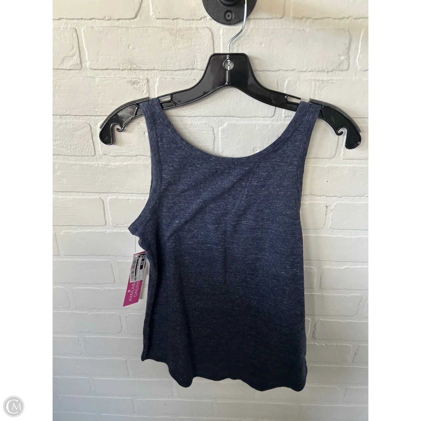Top Sleeveless Basic By Loft In Blue, Size: L