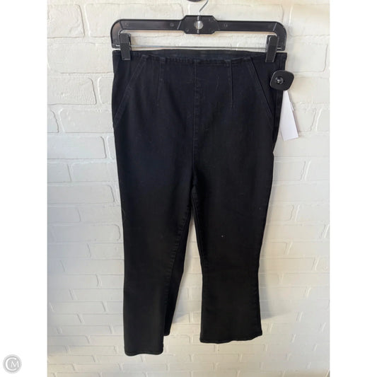 Jeans Boot Cut By Veronica Beard In Black Denim, Size: 8