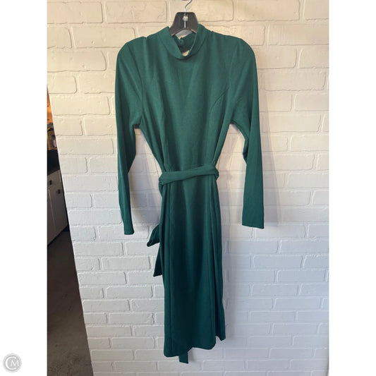 Dress Party Midi By Asos In Green, Size: S